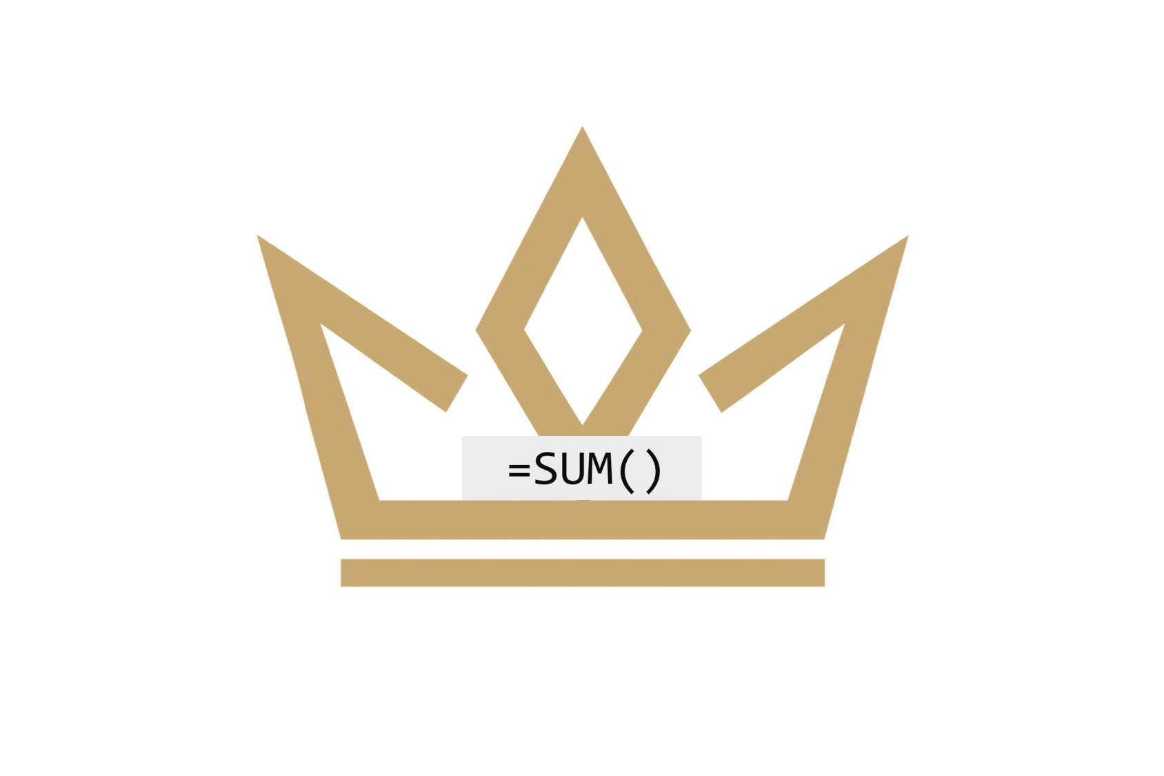 Spreadsheets crown emblem